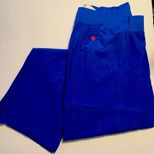 Med Couture Women's Straight Leg Pants - Royal Blue